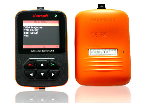 Портативный диагностический сканер iCarsoft i902 для автомобилей Opel и OBD II